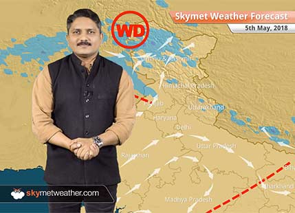 Weather Forecast for May 5: Hot mainly dry weather in Delhi, Punjab, Rajasthan, Madhya Pradesh