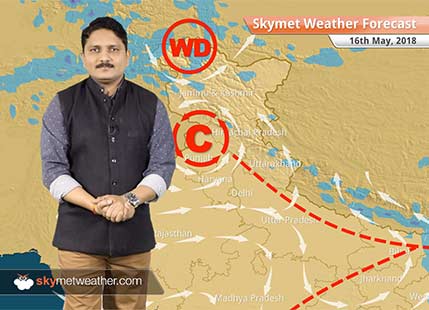 Weather Forecast for May 16: Delhi, Haryana to be dry; thundershower likely in Maharashtra, east MP, Chhattisgarh, Bihar
