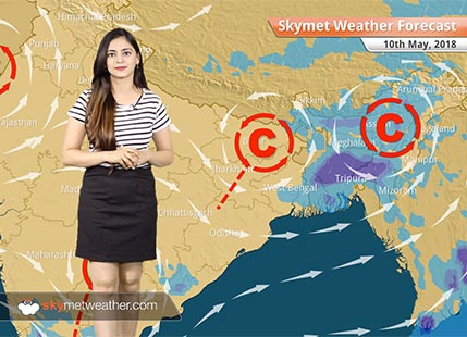 Weather Forecast for May 10: Rain in Hyderabad, Bengaluru, temperatures to rise in Punjab, Haryana, Delhi