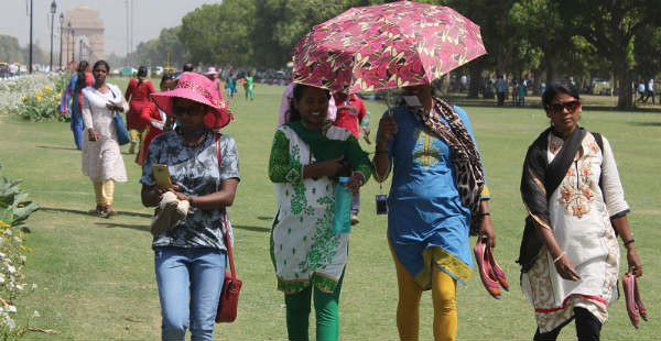Heat-wave in Delhi
