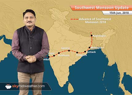 Monsoon Forecast for June 16, 2018: Monsoon advancement not likely anytime soon, rains reduce in Chhattisgarh