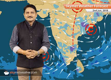 Weather Forecast for Jun 2: Monsoon reaches Northeast India, good rains likely, Delhi to remain hot
