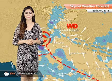 Weather Forecast for June 29: Monsoon reaches Delhi; Rain in Kashmir, Himachal, Uttarakhand may trigger flash floods