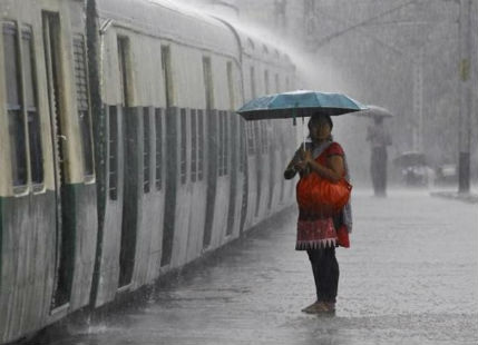 Monsoon rains in uttar pradesh