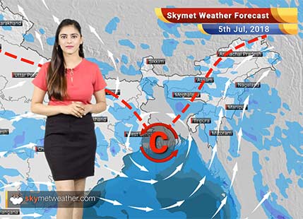 Weather Forecast for July 5: Heavy rain in Mumbai, Gujarat, Assam, Sikkim