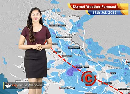 Weather Forecast for July 12: Monsoon rain likely in Delhi, Rajasthan, Madhya Pradesh