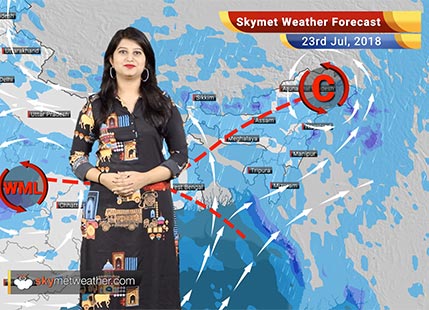Weather Forecast for July 23: Rain in Delhi, Vidarbha, Madhya Pradesh, Chhattisgarh