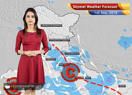 Weather Forecast for Sep 1: Rain in Delhi, Lucknow, Mumbai, MP, Chhattisgarh, WB, Odisha