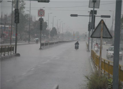 Rain in Bhopal madhya pradesh