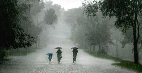 Flooding rain in Odisha