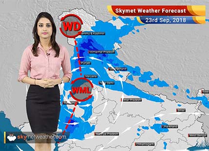 Weather Forecast for Sep 23: Rain in Delhi, Uttarakhand, Odisha, Tamil Nadu, Kerala