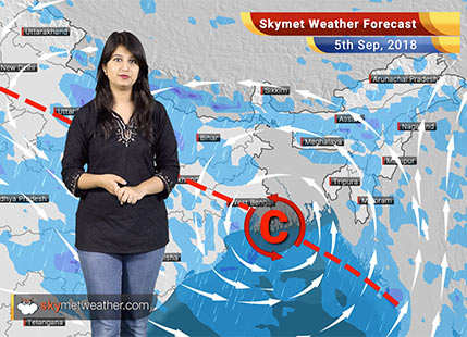 Weather Forecast for Sept 5: Floods in Uttar Pradesh to persist, Rain in Jharkhand, West Bengal