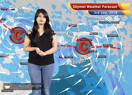 Weather Forecast for Sep 3: Rain in Delhi, Uttarakhand, Uttar Pradesh, Punjab