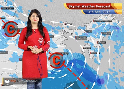 Weather Forecast for Sept 4: Rain in Delhi; Flood in UP, North MP, East Rajasthan