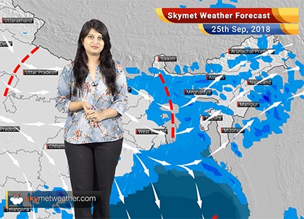 Weather Forecast for Sep 25: Rain in Jharkhand, Odisha, Himachal, Uttarakhand