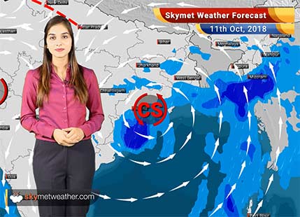 Weather Forecast for Oct 11: Heavy rains ahead for North coastal Andhra Pradesh, Coastal Odisha and Gangetic West Bengal