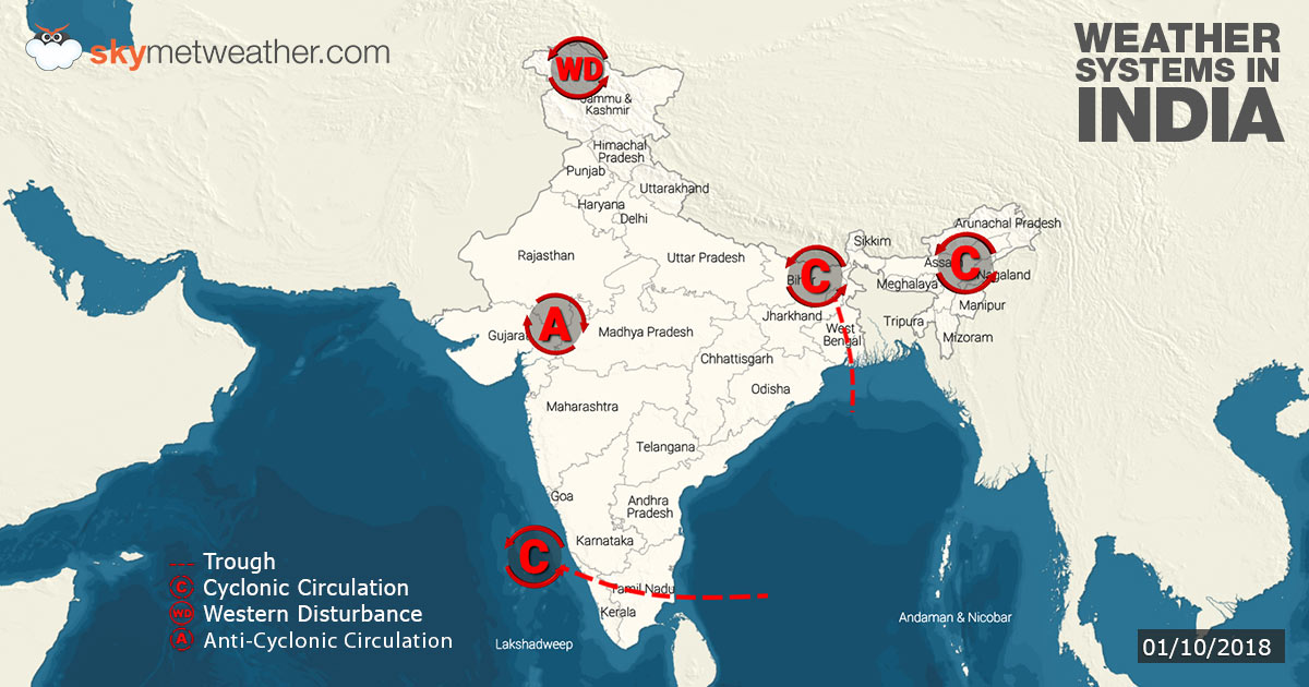 [Hindi] Weather forecast for October 04 across India Skymet Weather