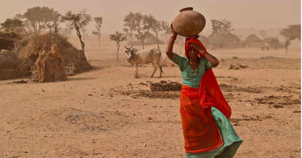 Summer storm in Rajasthan