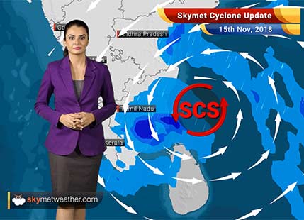 Cyclone Gaja to weaken before landfall over Tamil Nadu