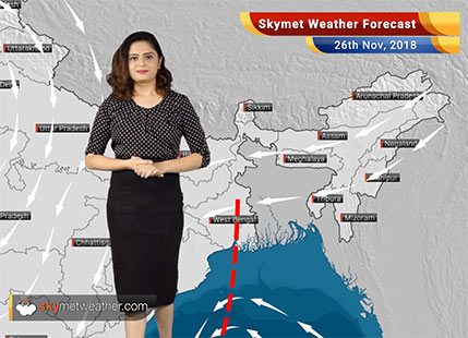 Weather Forecast for Nov 26: Rain in Tamil Nadu and Kerala for expected