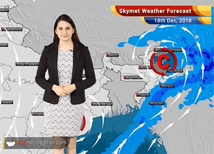 Weather Forecast for Dec 18: Cyclone Phethai weakens into depression; heavy rains in Odisha, West Bengal