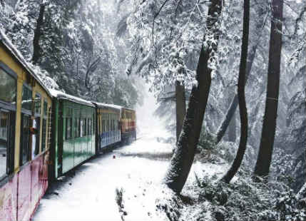 Snow in India