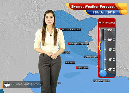 Weather Forecast for Jan 15: Rain and snow in Himalayas, dry weather in Northern plains