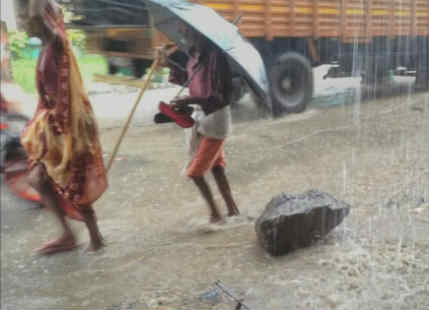 Rain in Jharkhand