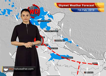 Weather Forecast Feb 7: Heavy rains, snow in Srinagar, Badrinath; Delhi rains to return