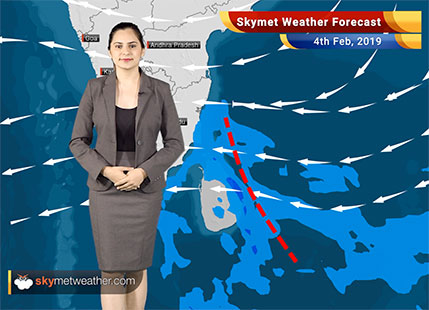 Weather Forecast Feb 4: Rain in South Tamil Nadu, Jammu and Kashmir and Himachal Pradesh likely