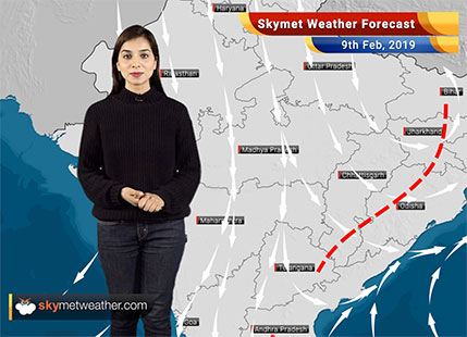 Weather Forecast Feb 9: Rain in East and South India