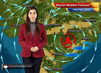 Weather Forecast for Feb 19: Rain and hail in North India, light rains in Northeast