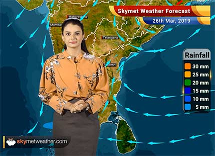 Weather Forecast March 26: Kolkata, Bhubaneswar to see rains; Mumbai heatwave to persist