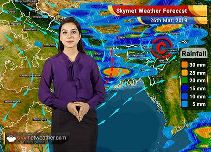 Weather Forecast for March 26: Rain in Kolkata, Bhubaneswar; Heatwave in Mumbai