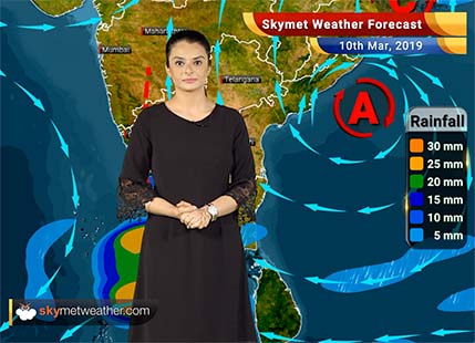 Weather Forecast March 10: Rain in Gwalior, Shivpuri, Balasore, Kerala; heatwave likely in Vidarbha