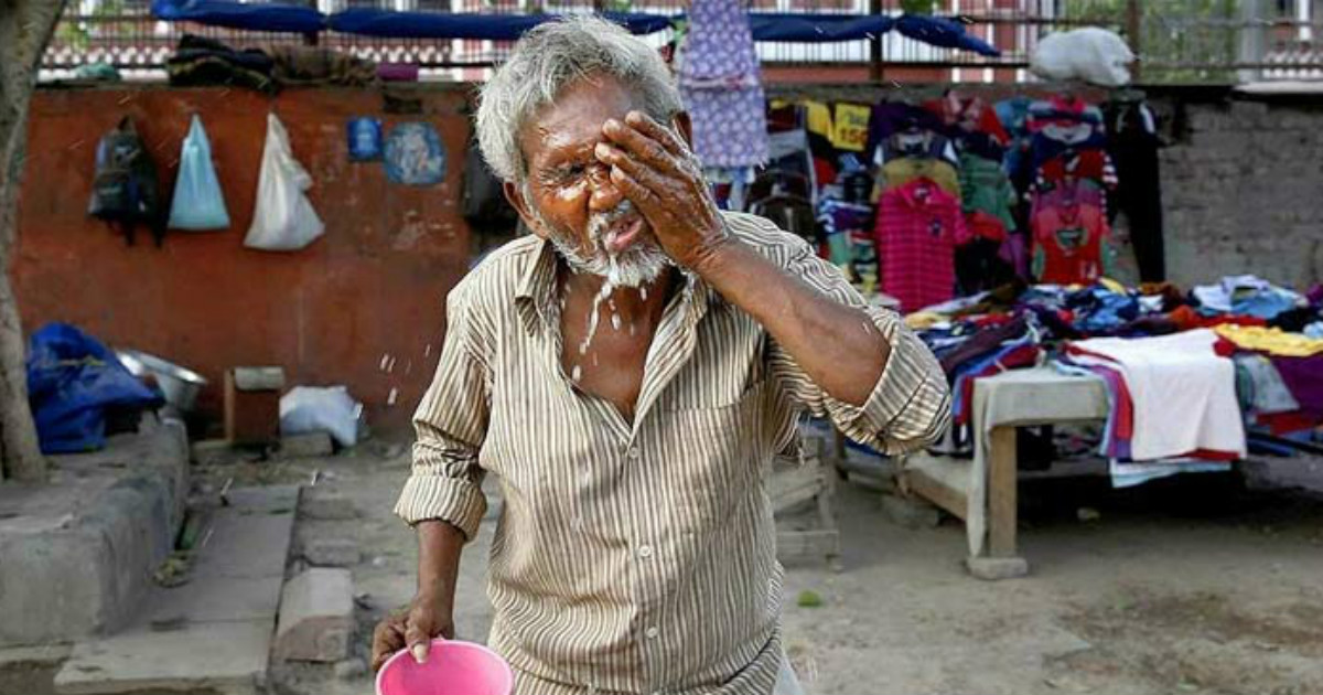 Отшельнику больному страдающему от голода жажды. Голод и жажда. India Heatwave: 96 people Dead reportedly from Heat-aggravated conditions.
