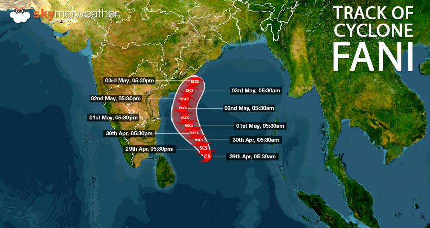 Cyclone fani current status