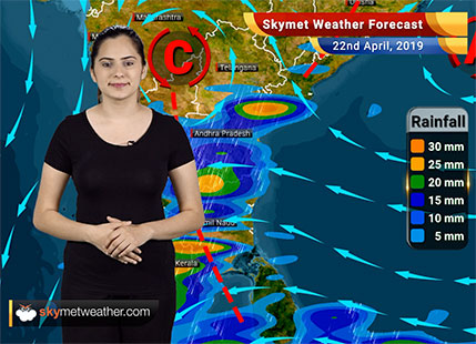 Weather Forecast April 22: Rain in Chennai and Bengaluru, dry weather in Mumbai and Delhi