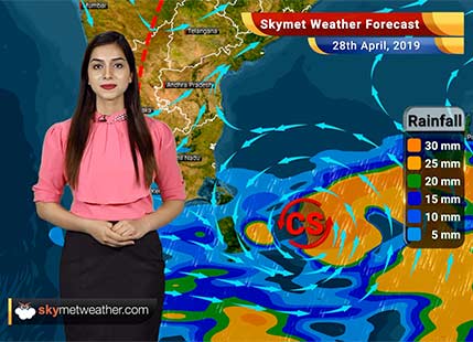 Weather Forecast for April 28: ‘Fani’ to turn into a Severe Cyclonic Storm, heavy rain in Andaman and Nicobar Islands