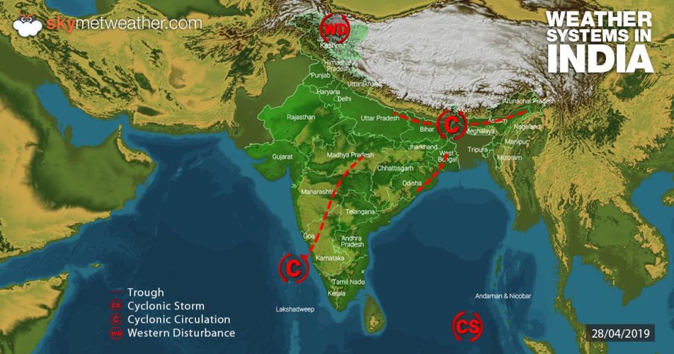 Weather-Systems-in-India-28-04-2019---1200