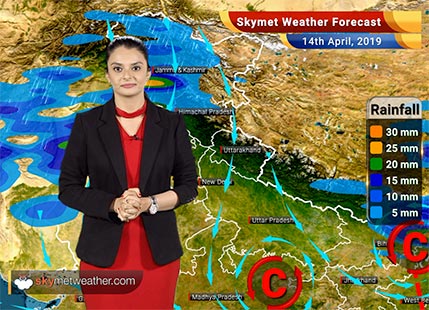 Weather Forecast April 14: Rain with strong winds in Darjeeling, Guwahati, and Ranchi, dust storm in Delhi, Punjab