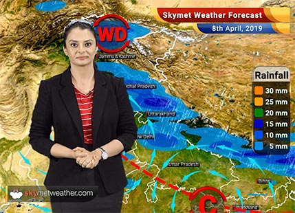 Weather Forecast for April 8: Rain in Lucknow, Patna, Kolkata; dust storm in Delhi, Haryana