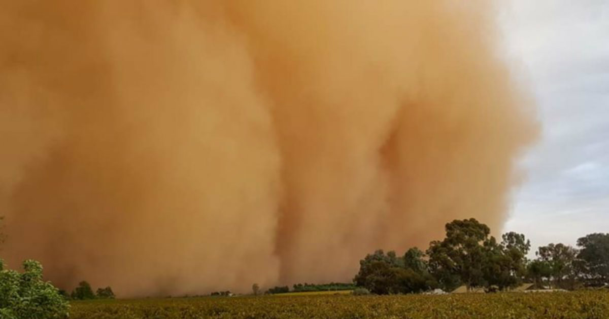 Australia Dust storm