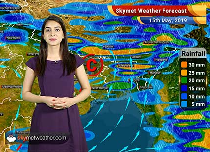 Weather Forecast for May 15: Pre-monsoon rains and thunder shower ahead for most parts of the country
