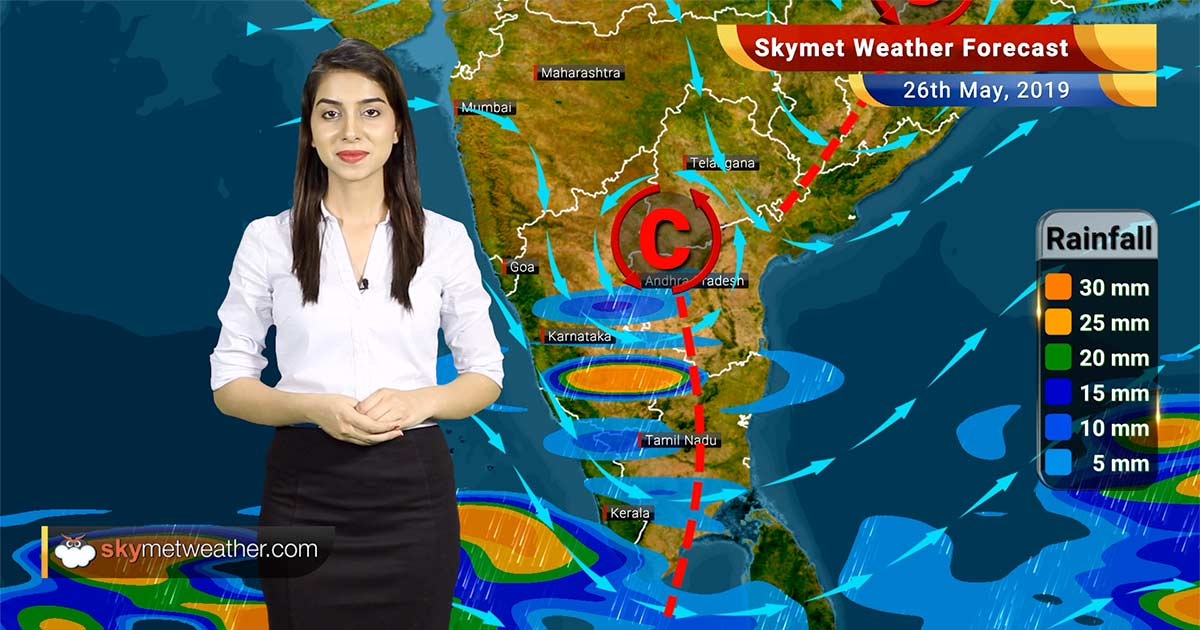 Weather Forecast May 26 West Bengal Chhattisgarh Tamil Nadu Karnataka To Receive Rains 