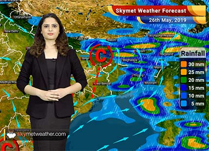 Weather Forecast for May 26: Rain in Bihar, Jharkhand, Gangetic West Bengal, Karnataka, Kerala and Northeast India