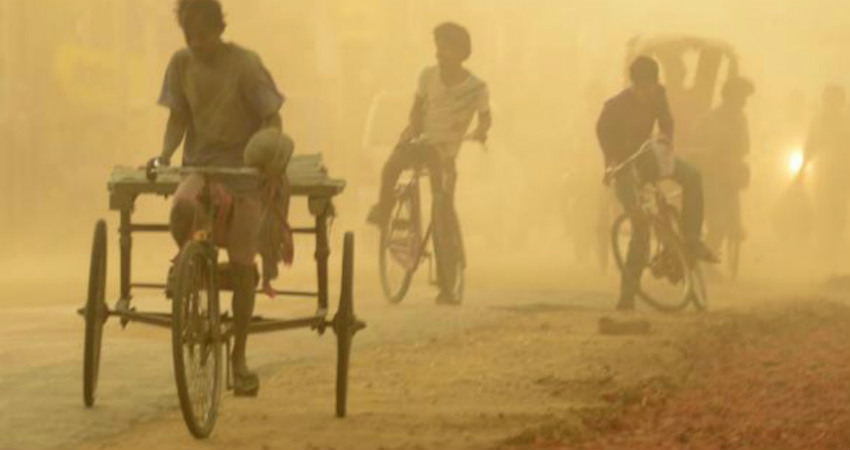 Dust storm in Rajasthan