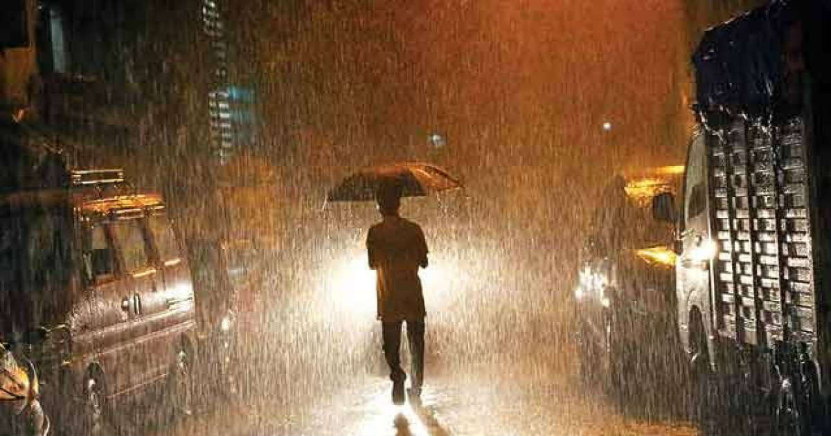 Rain in Bihar, Jharkhand and West Bengal
