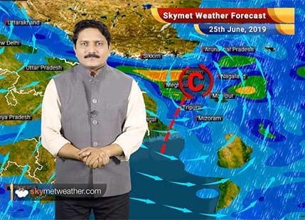 Weather Forecast for June 25: Monsoon showers to start in Mumbai soon, thundershower likely in Delhi, Punjab, Haryana