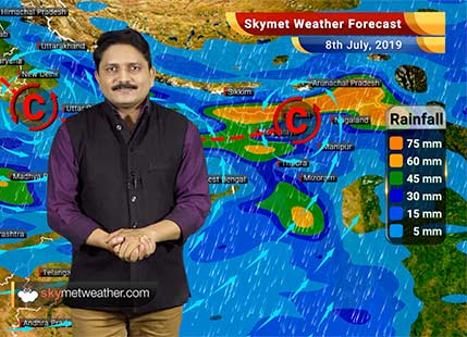 Weather Forecast for July 8: Monsoon rains to intensify over Uttar Pradesh, Bihar and Uttarakhand